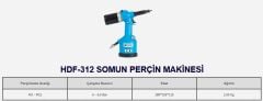 HDF-312 SOMUN PERÇİN MAKİNASI